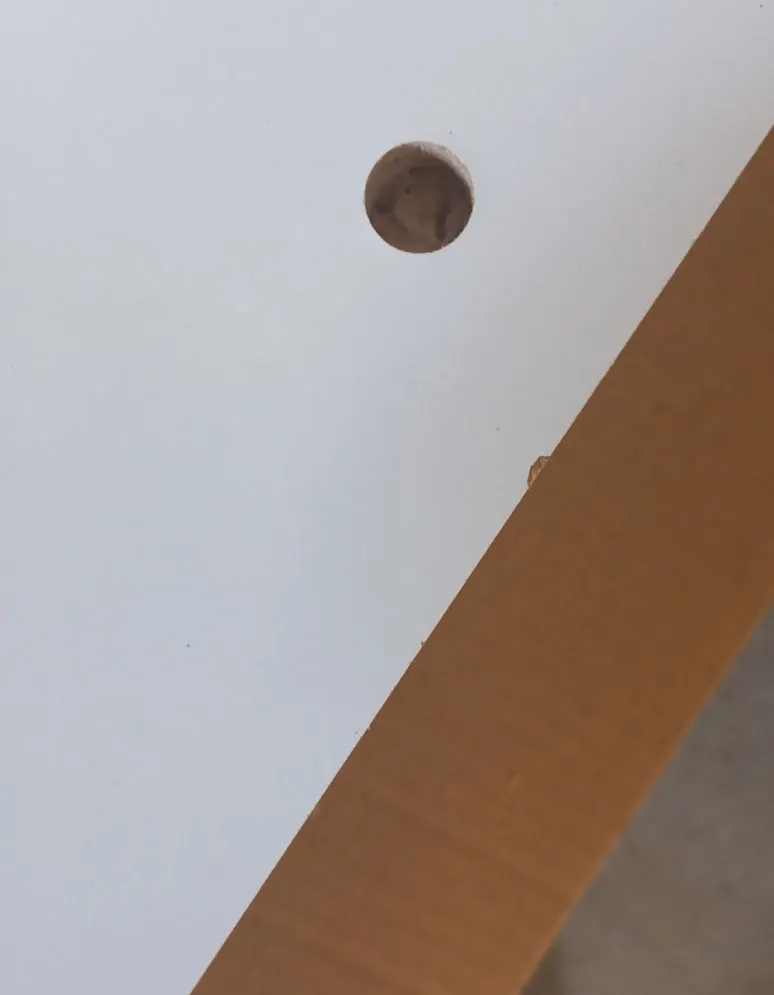 Biurko MARINA 2 biały mat - powystawowe I sklep meblowy MIRAT.