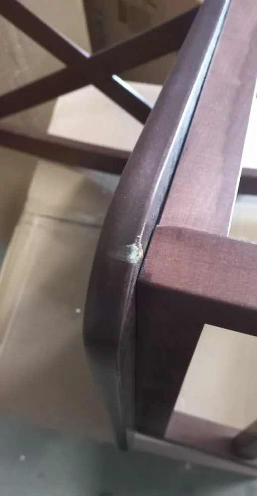 Krzesło DARIUSZ 2 ciemny orzech – powystawowe I sklep meblowy MIRAT. styl KLASYCZNY