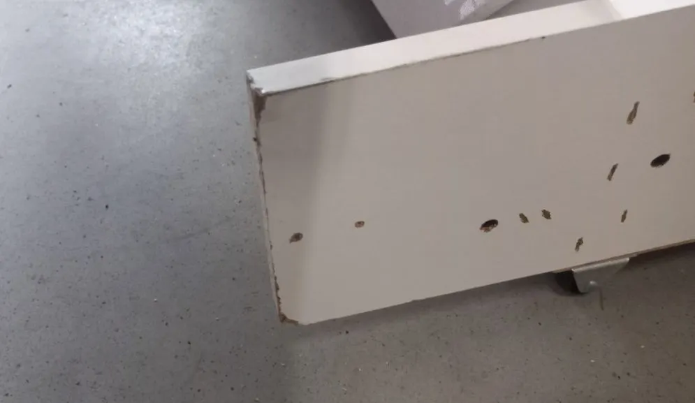 Sofa rozkładana z funkcją spania FULGEO różowa/jasnofioletowa prawa - powystawowy I sklep meblowy MIRAT.