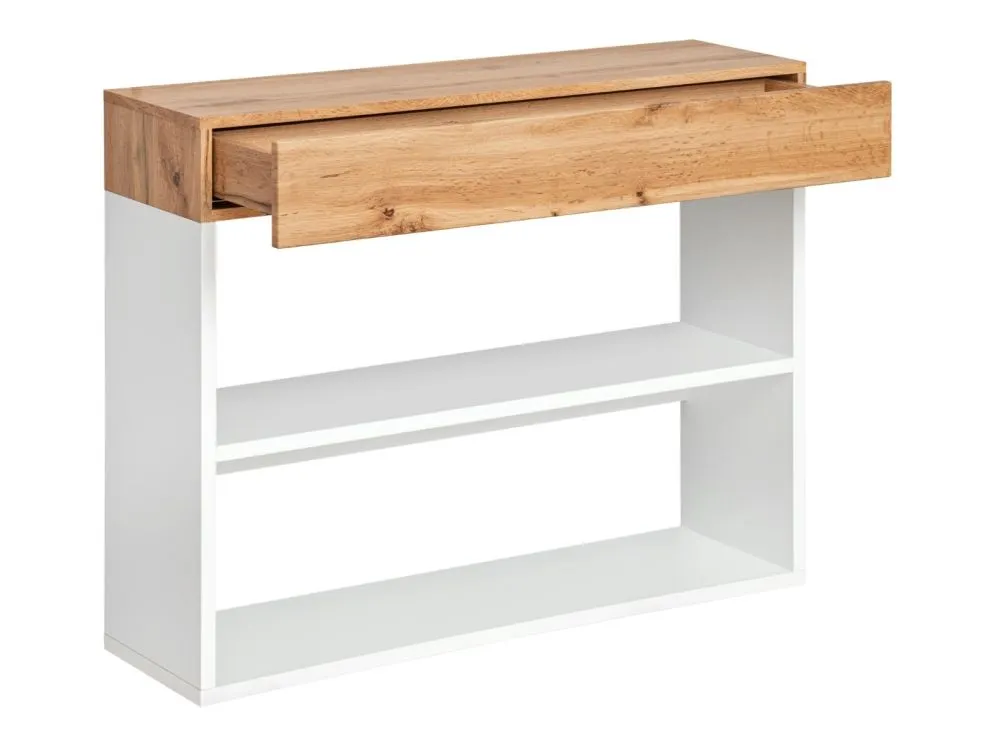 Zestaw mebli do przedpokoju EASY IV biały mat/dąb wotan z lustrami I sklep meblowy MIRAT. kolekcja EASY