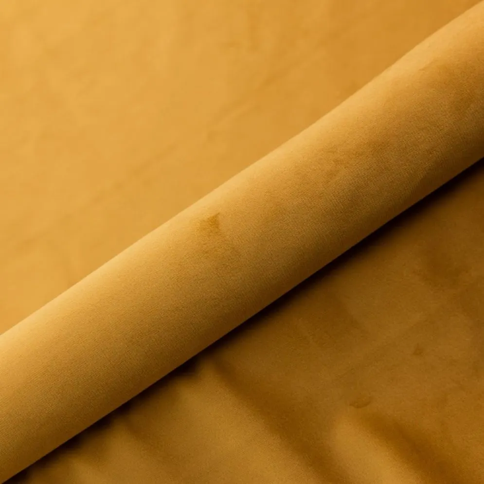 Próbnik tkaniny MAGIC VELVET MG15 musztardowy/curry aksamitny | MIRAT. w stylu  kolekcja