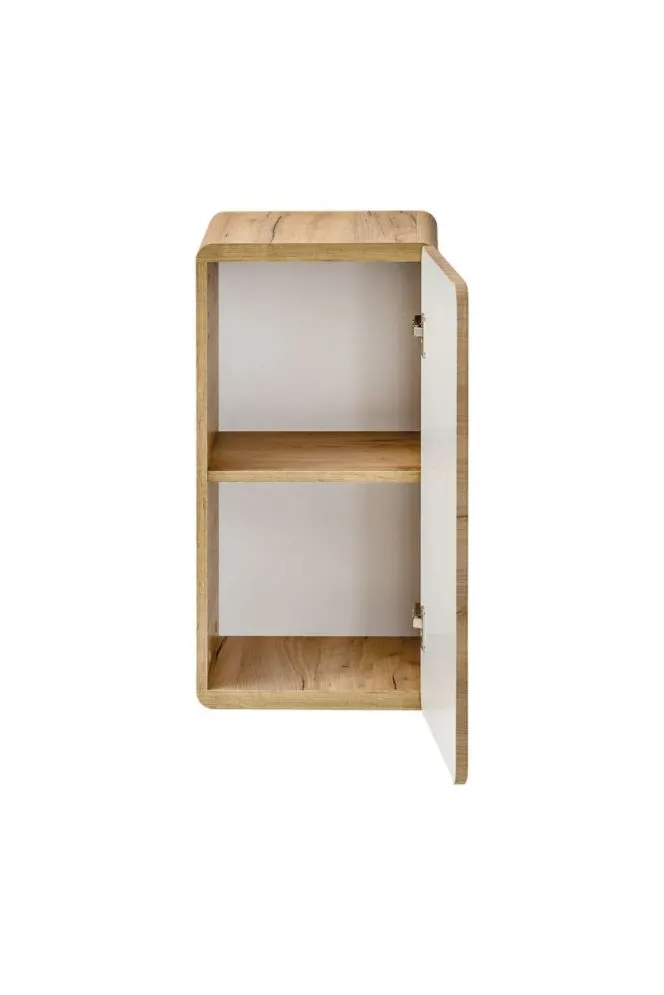 Szafka łazienkowa ARUBA CRAFT 810 35 cm dąb craft wąska I sklep meblowy MIRAT. styl SKANDYNAWSKI kolekcja ARUBA