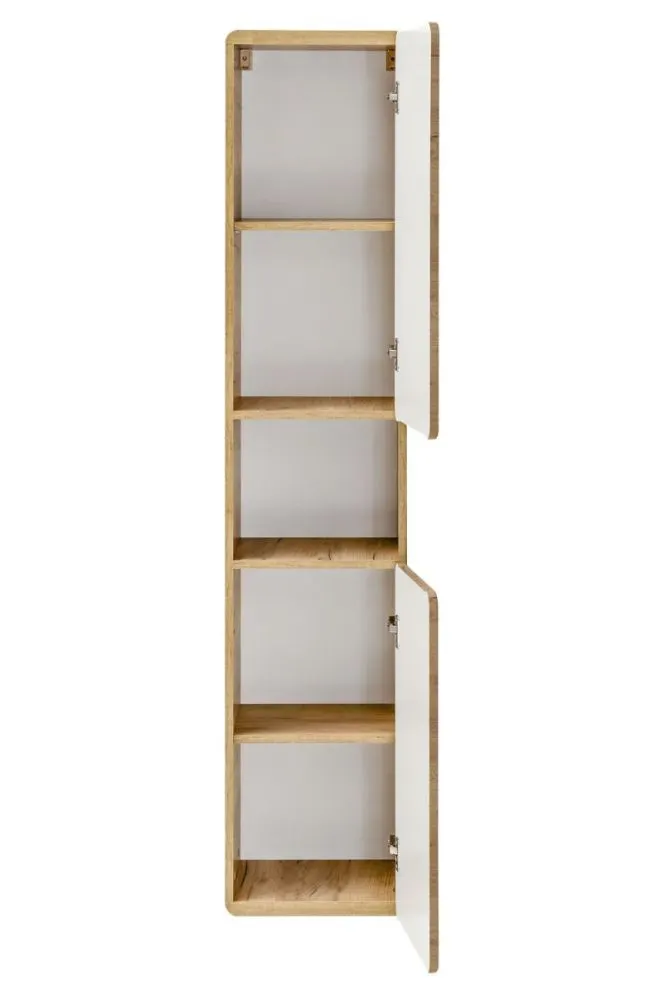 Szafka łazienkowa ARUBA CRAFT 800 35 cm dąb craft wisząca I sklep meblowy MIRAT. styl SKANDYNAWSKI kolekcja ARUBA