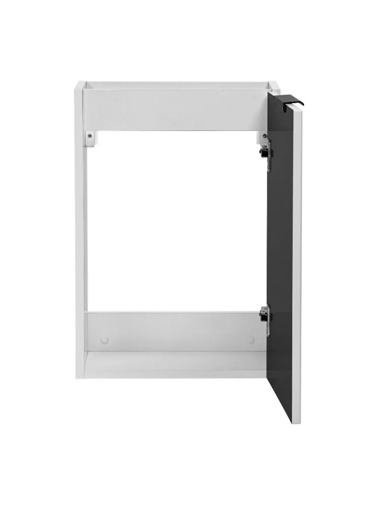 Szafka pod umywalkę ADEL WHITE 82 40cm biała wąska I sklep meblowy MIRAT. styl LOFT, RYFLOWANY, SKANDYNAWSKI