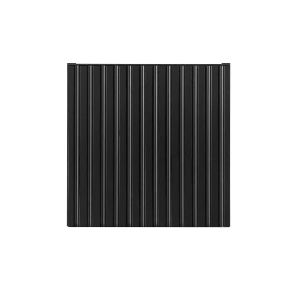 Szafka łazienkowa NOVA BLACK 83-30-1DQ czarna kwadratowa I sklep meblowy MIRAT. styl RYFLOWANY