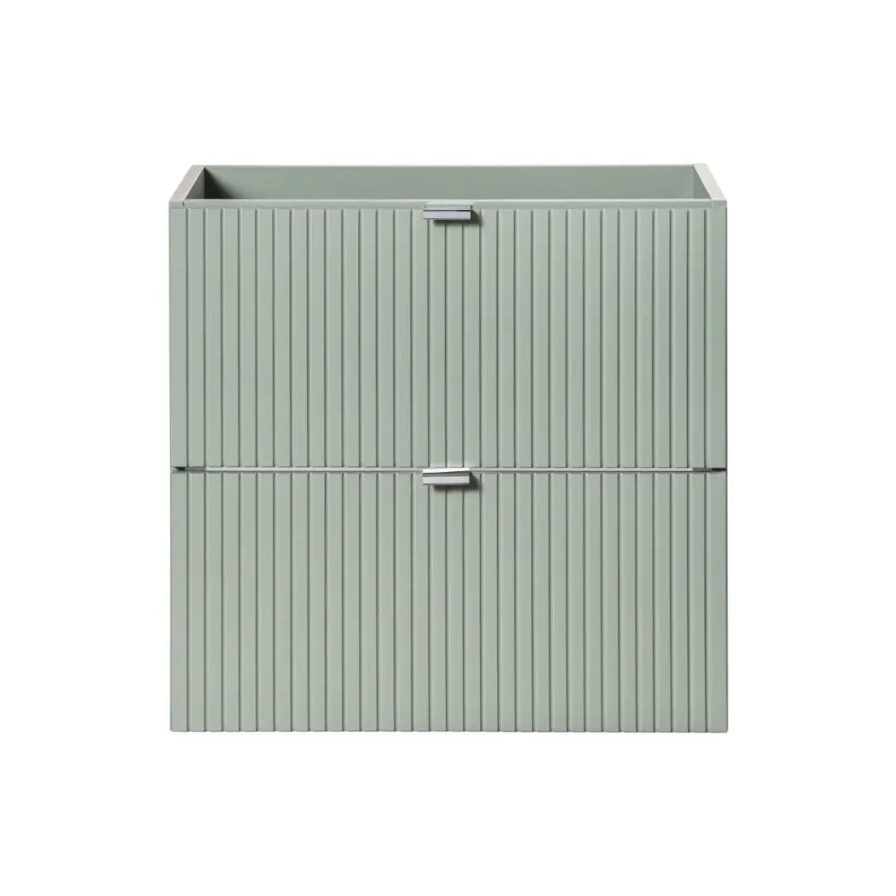 Szafka pod umywalkę LINE REED GREEN D 82-60-2S zielona z szufladami I sklep meblowy MIRAT. styl RYFLOWANY