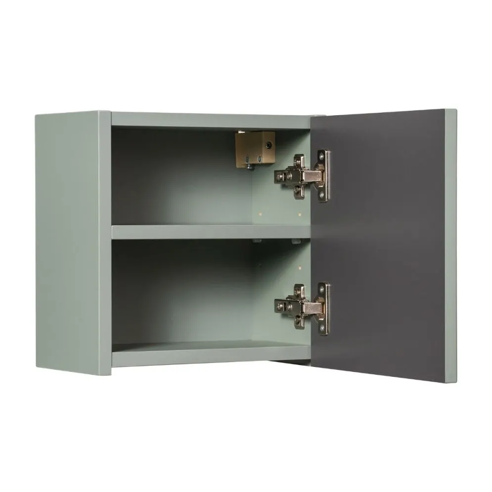 Szafka łazienkowa Line Reed Green D 83-30-1DQ 30x30cm zielona ryflowany front I sklep meblowy MIRAT. styl RYFLOWANY kolekcja LINE REED GREEN