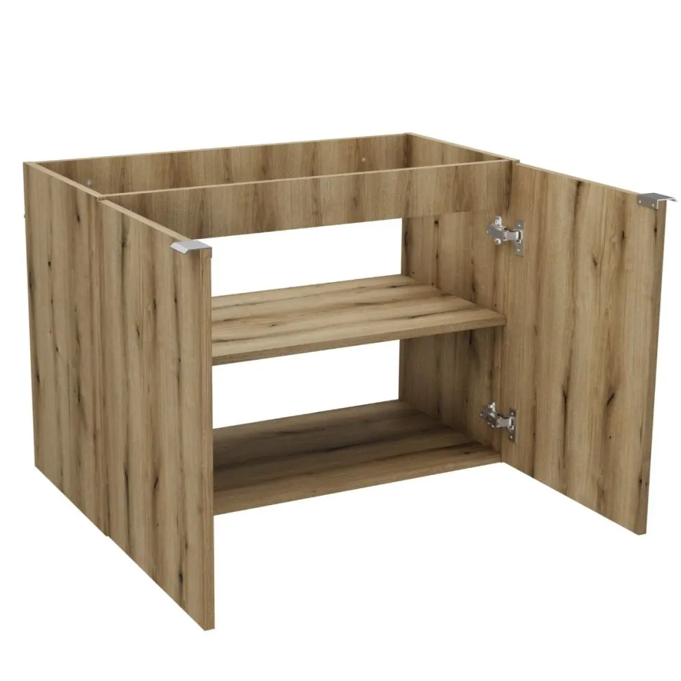 Szafka pod umywalkę NOVA OAK 82-80-2D 80cm dąb coast evoke w stylu skandynawskim I sklep meblowy MIRAT. styl SKANDYNAWSKI