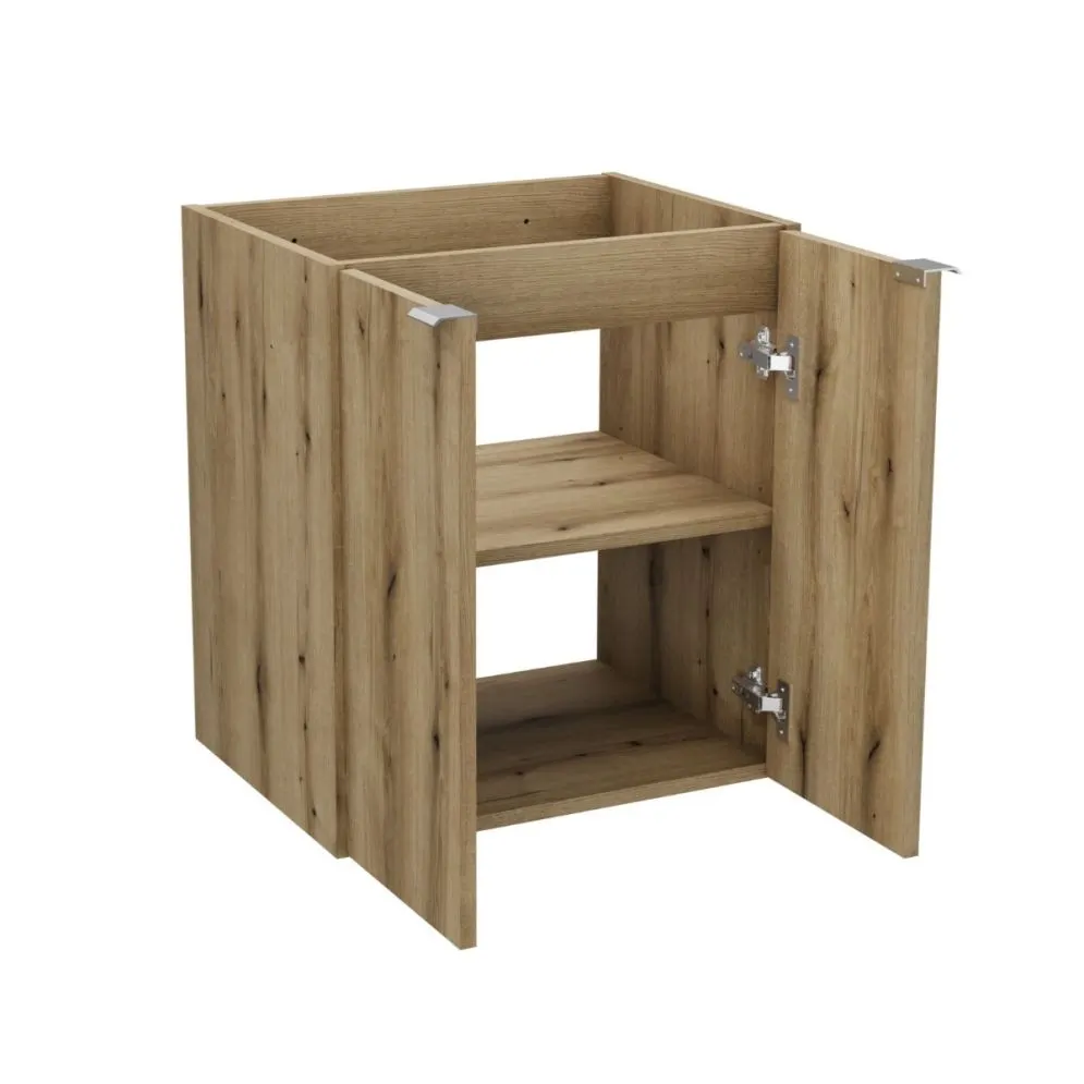 Szafka pod umywalkę NOVA OAK 82-50-2D 50cm dąb coast evoke w stylu rustykalnym I sklep meblowy MIRAT. styl SKANDYNAWSKI