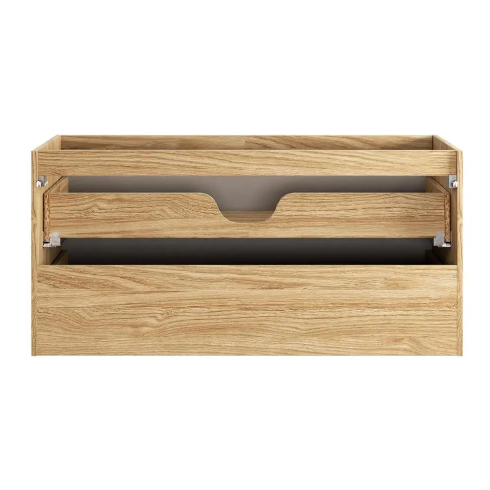 Szafka pod umywalkę OCEAN BEIGE 82-120-2S 120cm dąb olejowany/beżowa dwuszufladowa I sklep meblowy MIRAT. styl GLAMOUR kolekcja OCEAN