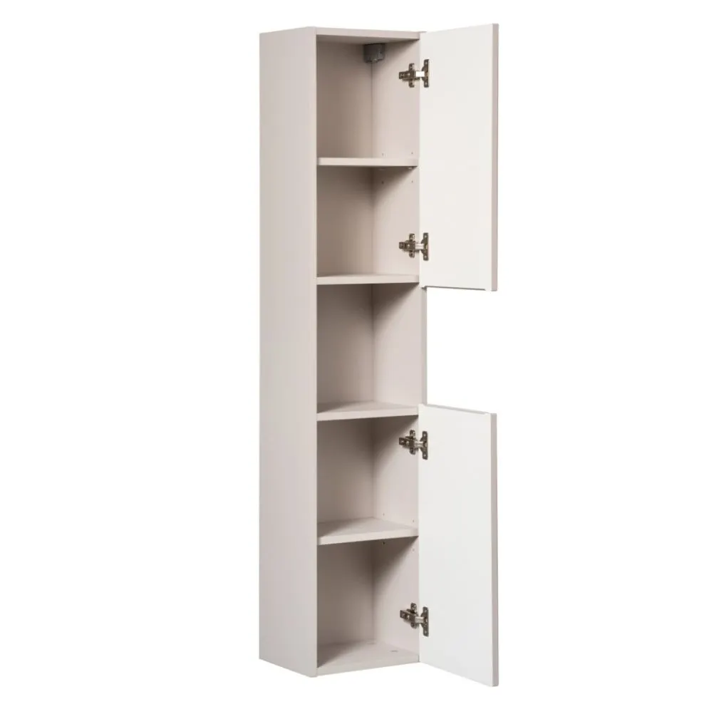 Szafka łazienkowa NOVA CASHMERE 80-03-2D kaszmirowa wisząca I sklep meblowy MIRAT. styl RYFLOWANY