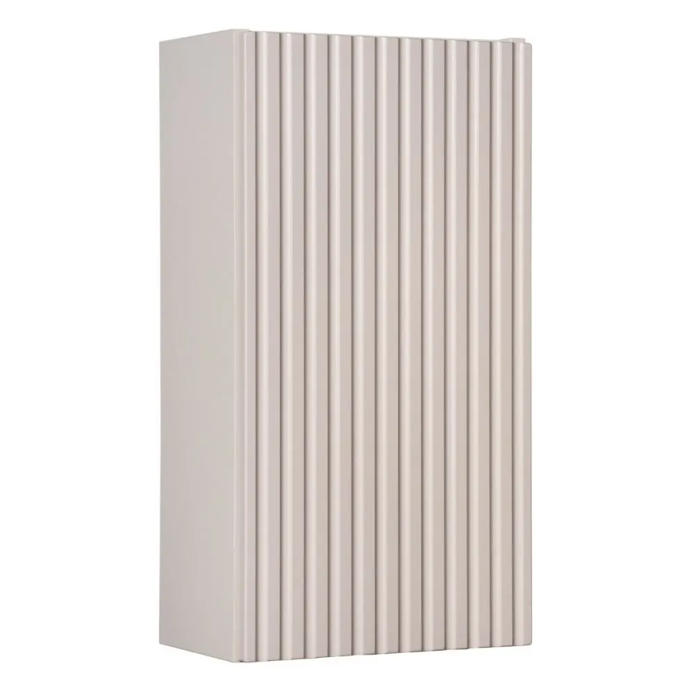 Szafka łazienkowa NOVA CASHMERE 83-30-1D 30cm kaszmirowa z półkami I sklep meblowy MIRAT. styl RYFLOWANY kolekcja NOVA