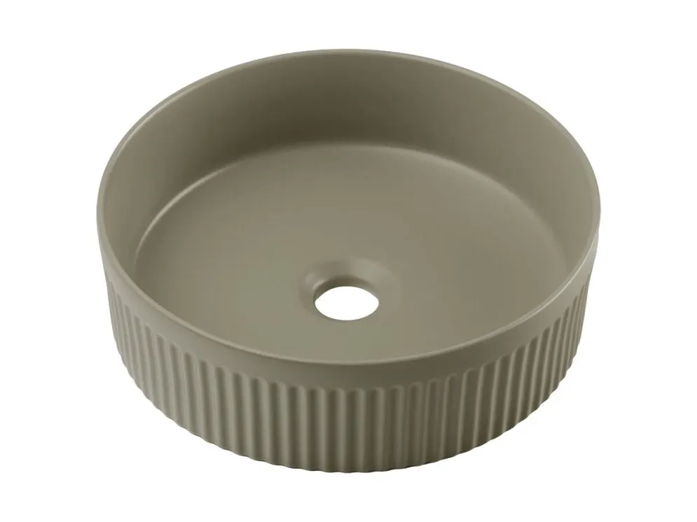 Szafka pod umywalkę NORDIC CREMONA 2S 60cm dąb cremona z umywalką nablatową BEYOND I sklep meblowy MIRAT. styl RYFLOWANY, SKANDYNAWSKI kolekcja CD-NORDIC