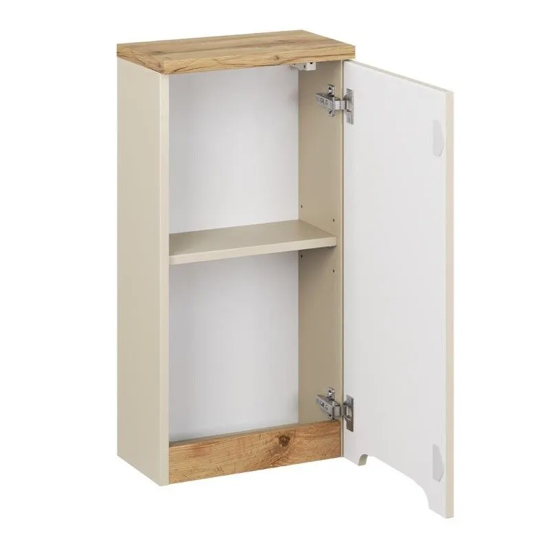 Szafka łazienkowa BALI 1D 35 cm kaszmirowy mat jednodrzwiowa I sklep meblowy MIRAT. styl SKANDYNAWSKI kolekcja BALI