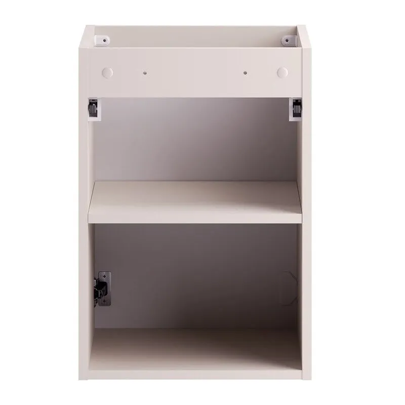 Szafka pod umywalkę NOVA CASHMERE 1D 40cm kaszmirowa jednodrzwiowa I sklep meblowy MIRAT. styl RYFLOWANY kolekcja NOVA