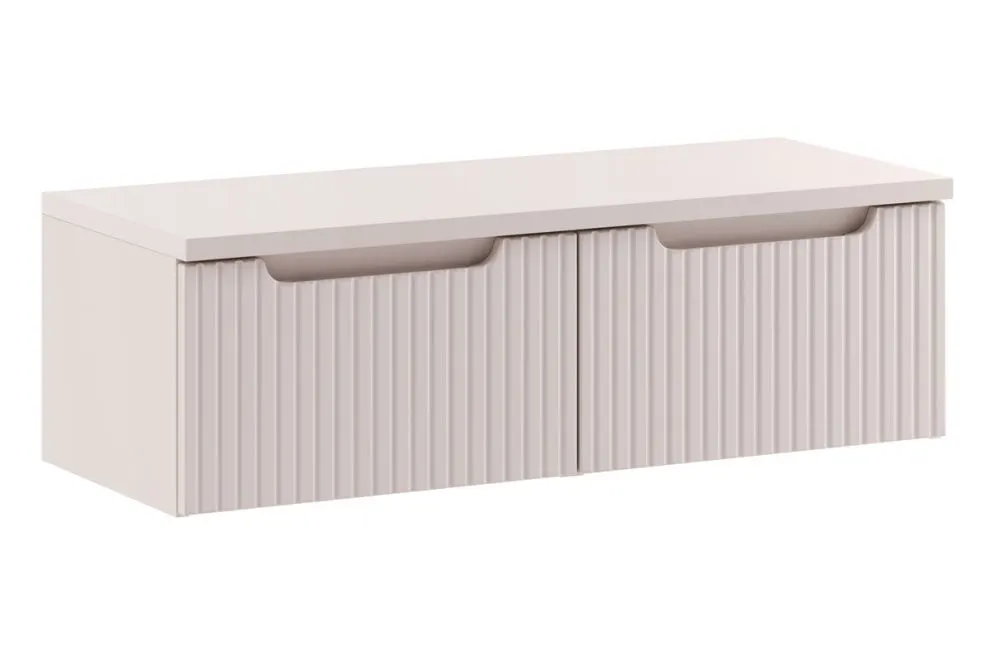 Blat łazienkowy NOVA CASHMERE 100 cm kaszmirowy mat solidny I sklep meblowy MIRAT. kolekcja NOVA