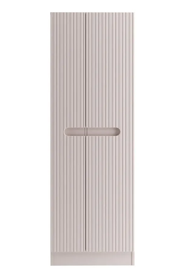 Szafka łazienkowa NOVA CASHMERE 2D 60cm kaszmirowa dwudrzwiowa I sklep meblowy MIRAT. styl RYFLOWANY kolekcja NOVA