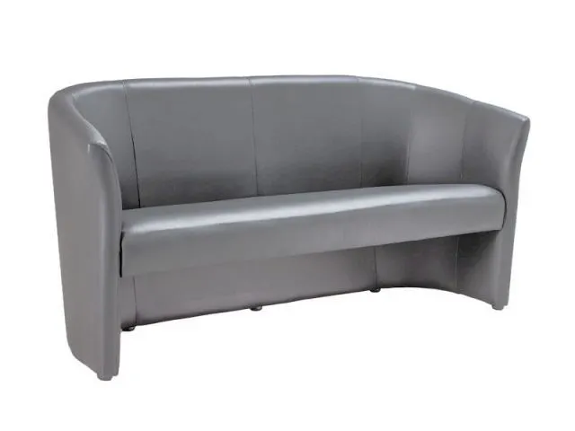 Szara tapicerowana trzyosobowa sofa do salonu nowoczesna TM-3