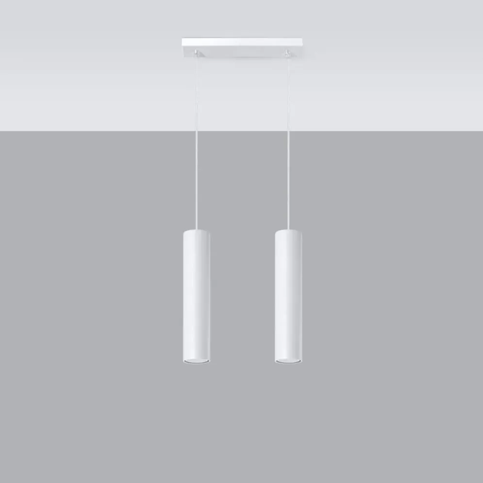 Lampa wisząca LAGOS 2 biały | sklep MIRAT  kolekcja lagos