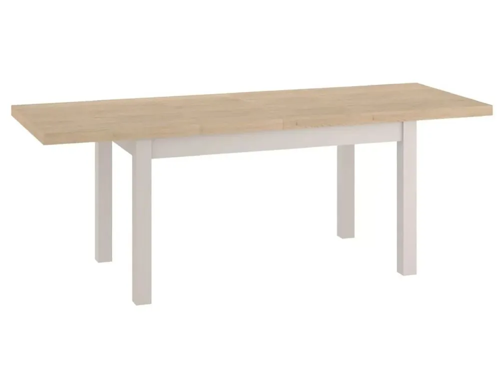 Stół skandynawski Presto 140-218x80 cm dębowy blat/ kaszmir | MIRAT styl SKANDYNAWSKI