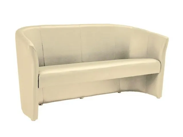 Kremowa sofa tapicerowana nowoczesna do salonu TM-3