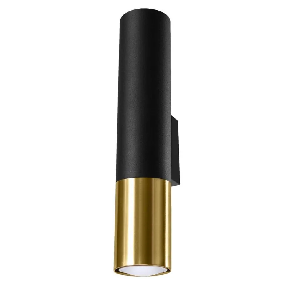 Kinkiet LOOPEZ czarny/złoty | sklep MIRAT kolekcja loopez