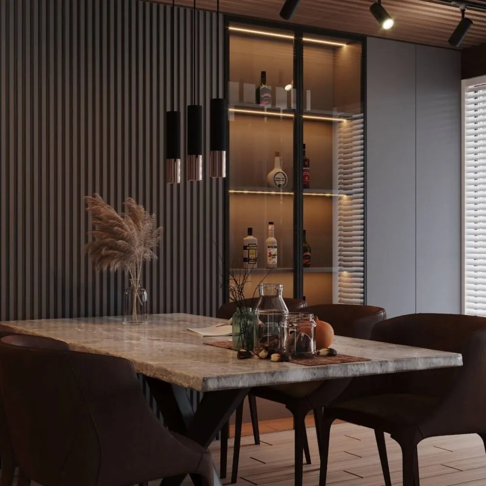 Lampa wisząca LOOPEZ 1 czarny/miedź | sklep MIRAT  kolekcja loopez