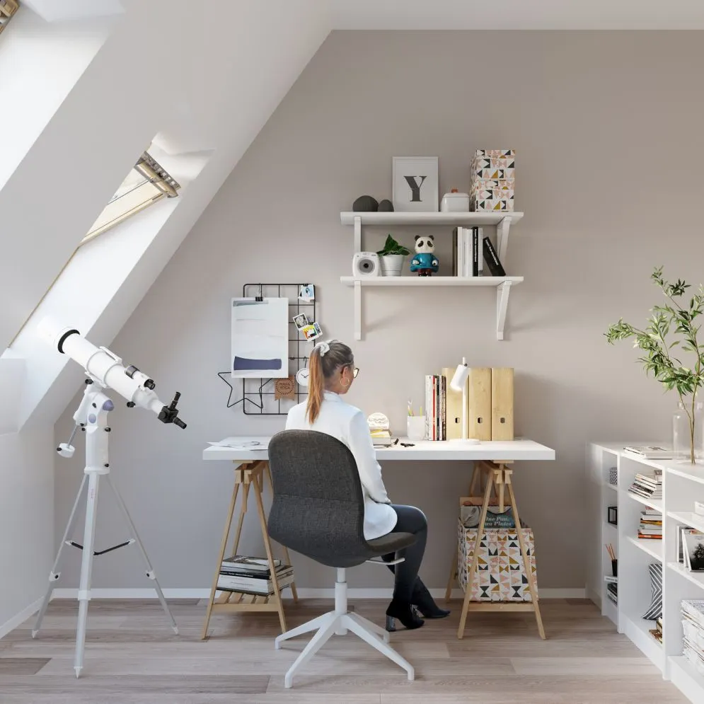 Lampa biurkowa RING biała | sklep MIRAT  kolekcja ring