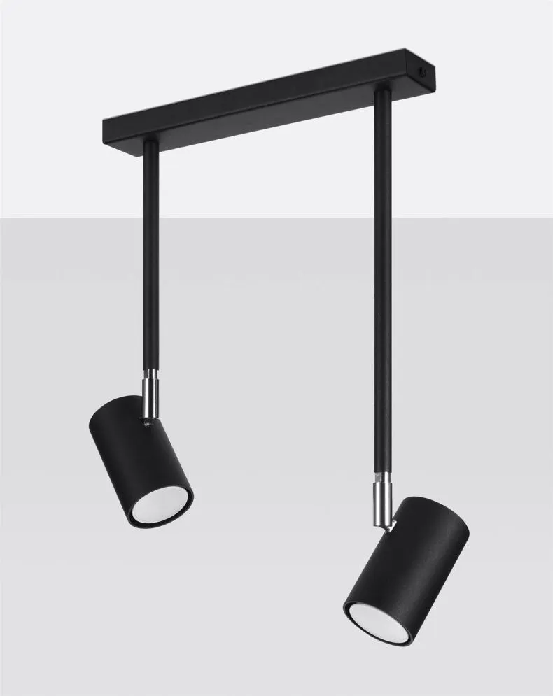 Plafon NORANO 2 czarny | sklep MIRAT  kolekcja norano