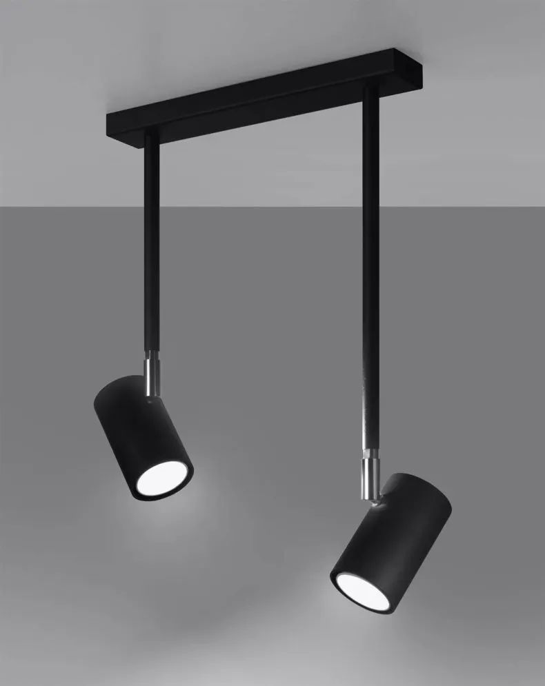 Plafon NORANO 2 czarny | sklep MIRAT  kolekcja norano