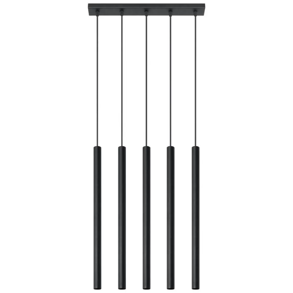 Lampa wisząca PASTELO 5 czarna | sklep MIRAT  kolekcja pastelo