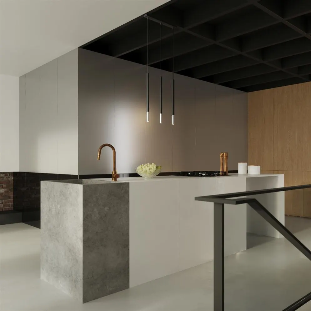 Lampa wisząca MOZAICA 1 czarny/chrom | sklep MIRAT  kolekcja mozaica