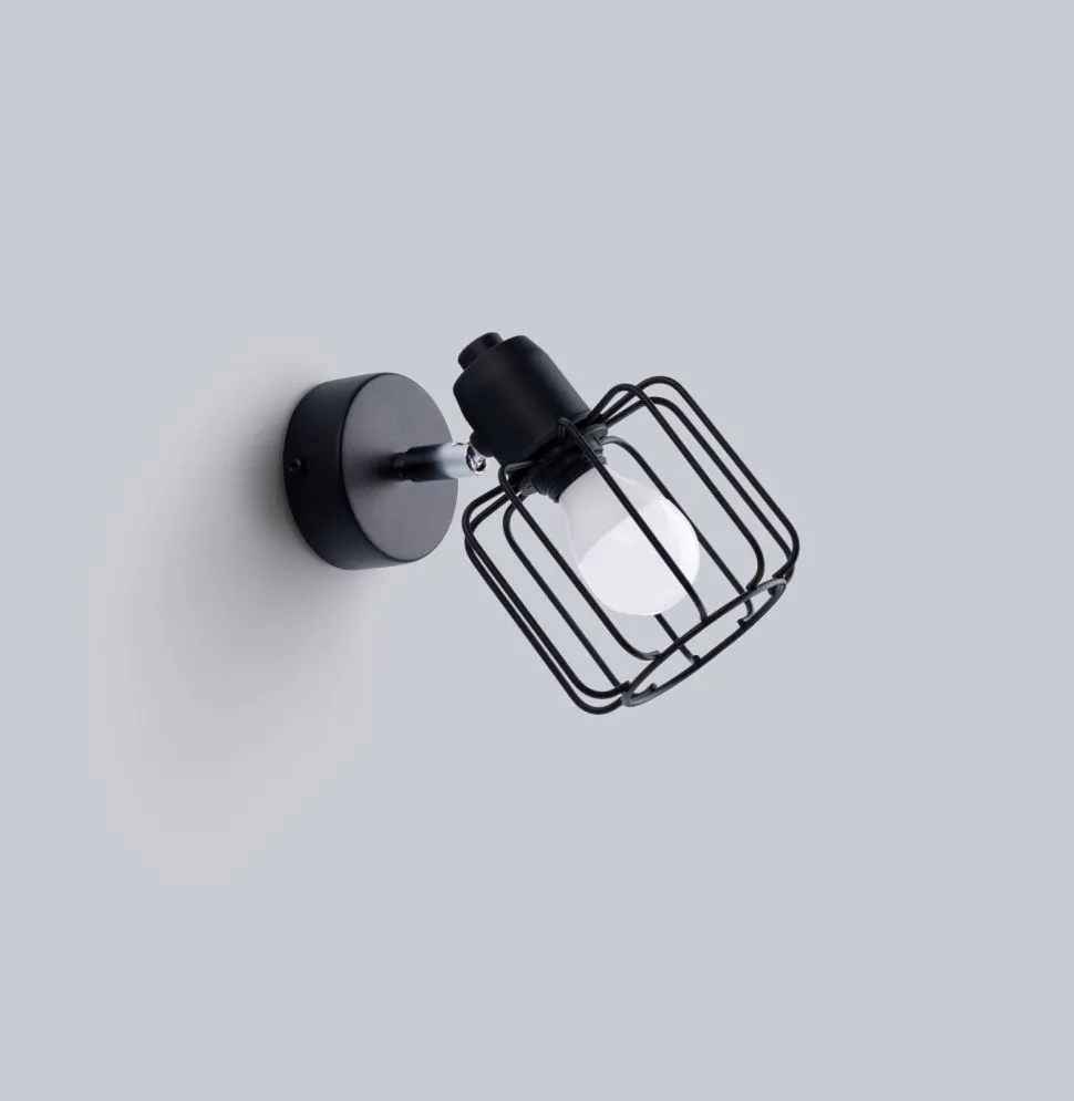 Kinkiet BELUCI 1 czarny | sklep MIRAT  kolekcja beluci