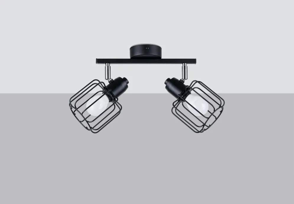 Plafon BELUCI 2 czarny | sklep MIRAT kolekcja beluci