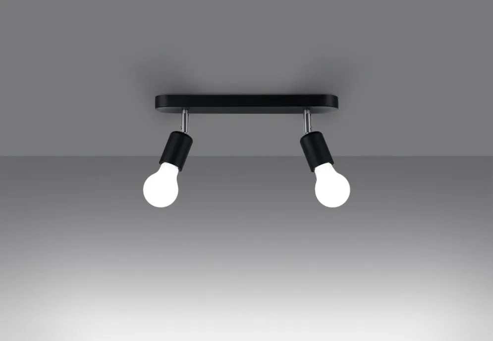 Plafon FORNES 2 czarny | sklep MIRAT  kolekcja fornes