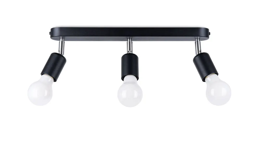 Plafon FORNES 3 czarny | sklep MIRAT kolekcja fornes