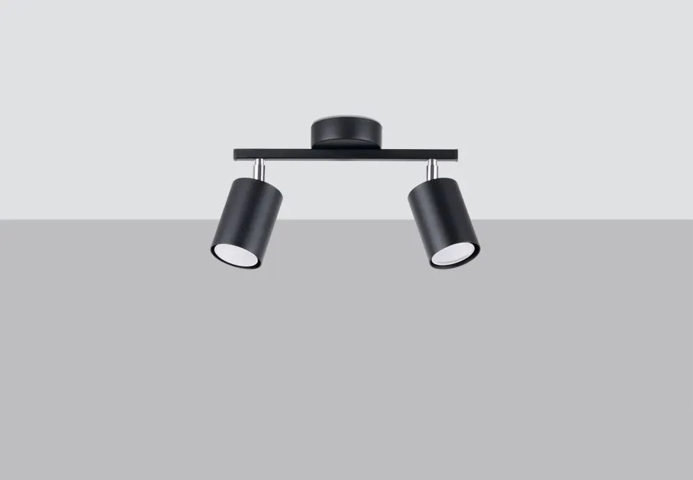 Plafon LEMMI 2 czarny | sklep MIRAT  kolekcja lemmi