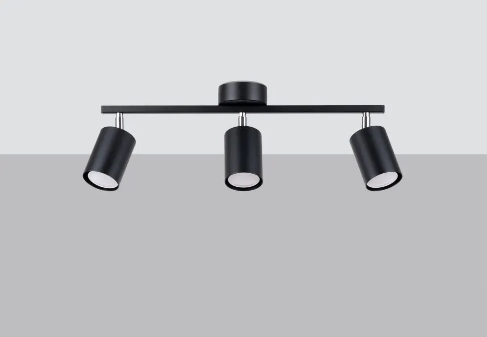 Plafon LEMMI 3 czarny | sklep MIRAT  kolekcja lemmi