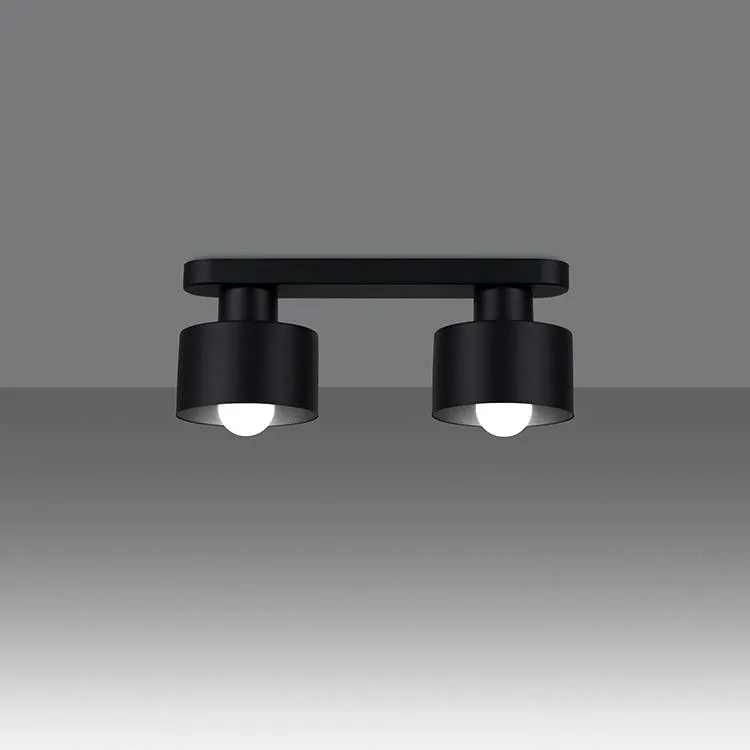 Plafon SAVAR 2 czarny | sklep MIRAT  kolekcja savar