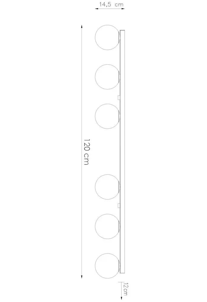 Plafon YOLI 6 biały | sklep MIRAT  kolekcja yoli