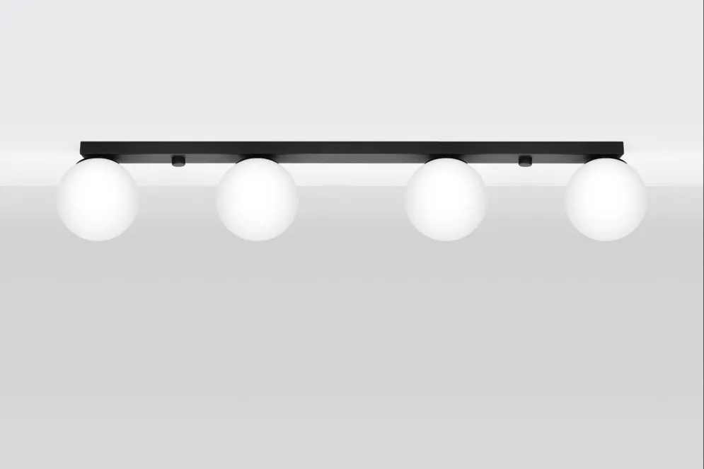 Plafon YOLI 4 czarny | sklep MIRAT  kolekcja yoli