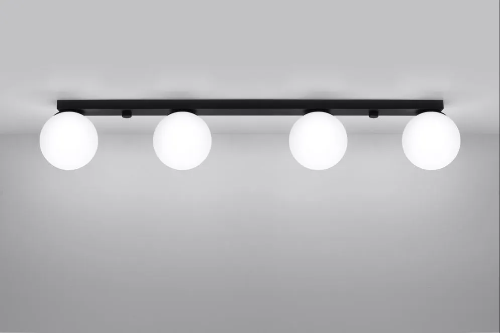 Plafon YOLI 4 czarny | sklep MIRAT  kolekcja yoli