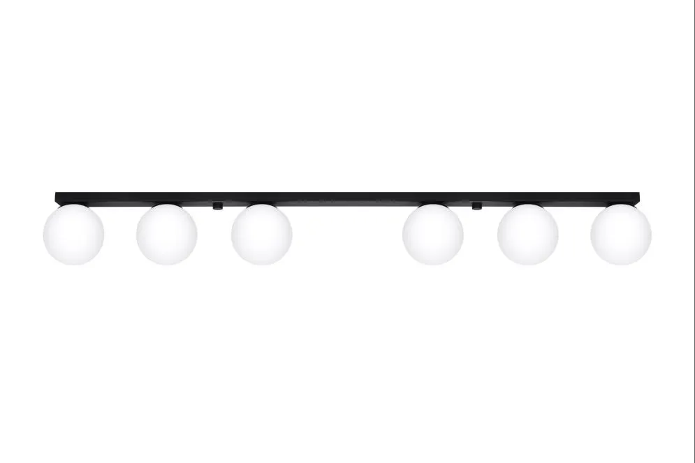 Plafon YOLI 6 czarny | sklep MIRAT kolekcja yoli