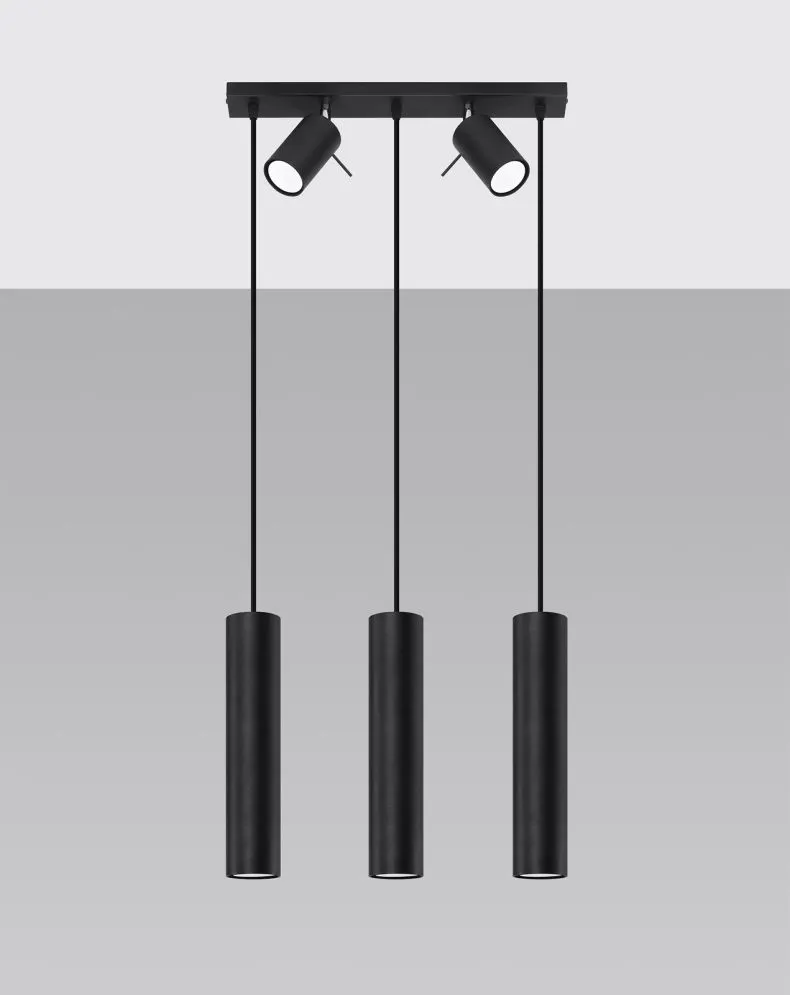 Lampa wisząca RING 3 czarny | sklep MIRAT kolekcja ring