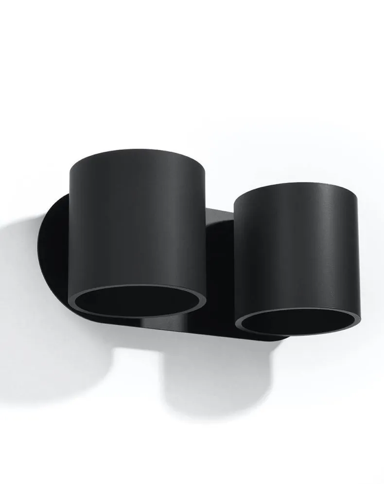 Kinkiet ORBIS 2 czarny | sklep MIRAT  kolekcja orbis