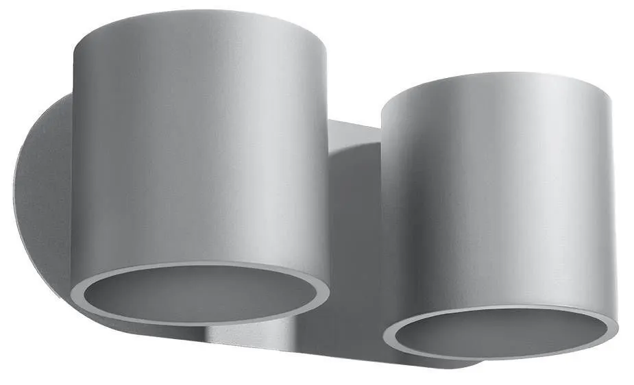 Kinkiet ORBIS 2 szary | sklep MIRAT  kolekcja orbis