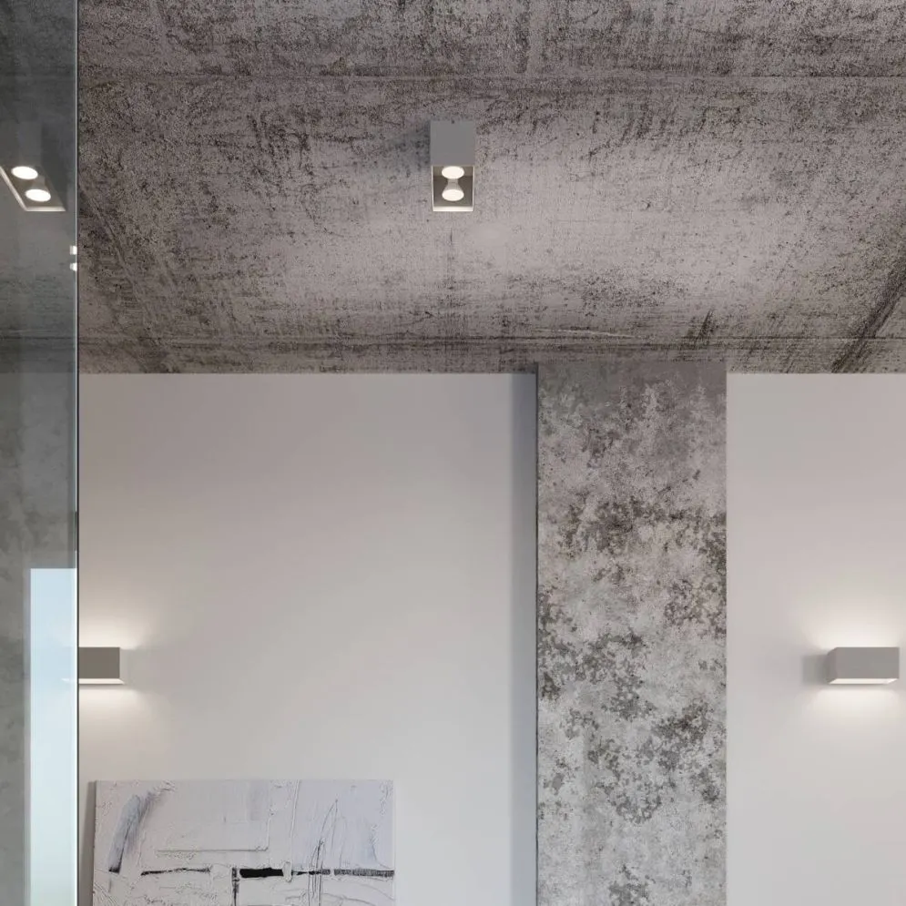 Plafon QUAD MAXI szary | sklep MIRAT  kolekcja quad maxi