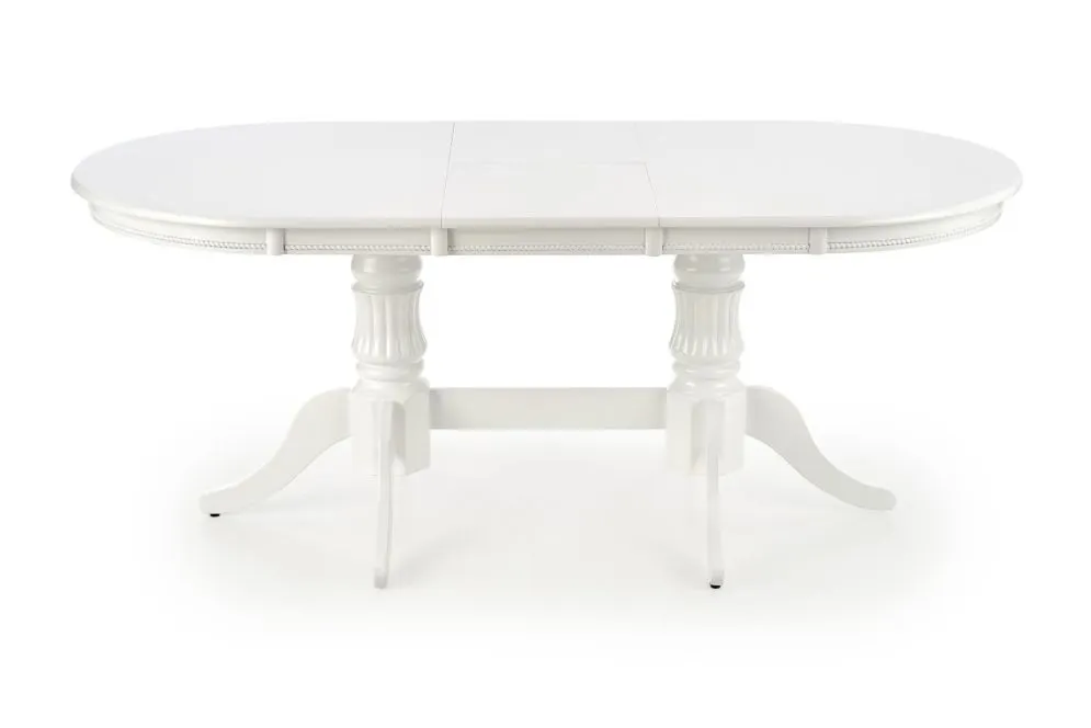 Stół JOSEPH 150(190)x90 biały rozkładany w stylu klasycznym | MIRAT. w stylu KLASYCZNY kolekcja