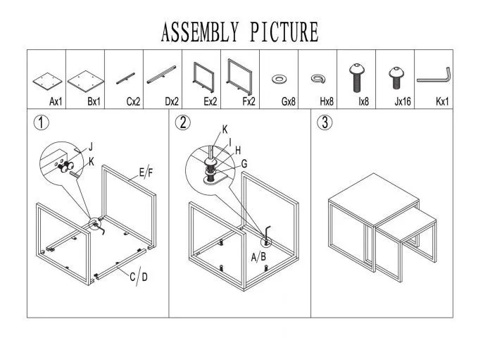 Instrukcja montażu ławy LARGO DUO