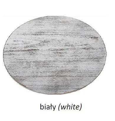 Ława MARIFFA biała na czarnej podstawie typu kosz | MIRAT. w stylu  kolekcja